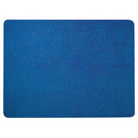 Aarco Fabric Covered Tackable Board Radius Model 36" x 48" Sapphire RDF3648745